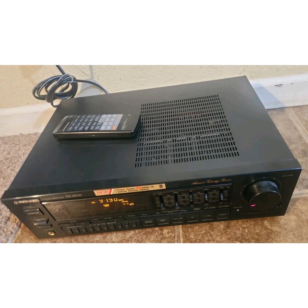 VINTAGE Pioneer SX-2900 Stereo Receiver - TESTED Clean